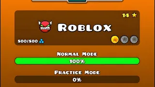 GEOMETRY DASH IN ROBLOX IS INSANE