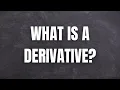Calculus What is a Derivative