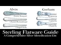 A Comprehensive Sterling Silver Flatware Pattern Identification Guide - Find your patterns