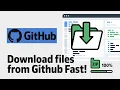 How to Download Files from a GitHub Repository Easy GitHub Tutorial for Beginners