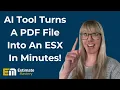 AI Turns Adjuster PDF Into Xactimate ESX in Minutes