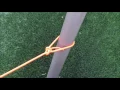How to tie a bowline in 3 seconds flat