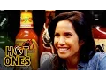 Padma Lakshmi Gracefully Destroys Spicy Wings Hot Ones