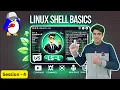 Session - 4 Linux Shell Basics Shell Prompt Command Format Man Pages Explained