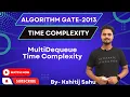 Algorithm GATE-2013 Problem Solution