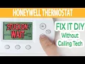 Honeywell Thermostat Says Wait What is it and How to Fix it DIY
