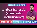 Lambda Expression with Arguments and Return Values in Java Ameerpet Technologies By Srinivas