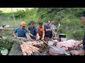 Download Lagu Cầu Cáng Dào (T91)| Cả bản phấn khởi được Team Nắng Cao Nguyên tặng con lợn to liên hoan vui lắm