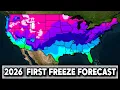 When To Expect Your First Freeze in 2026