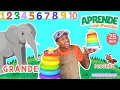 APRENDE LOS COLORES LOS NUMEROS PARTES DEL CUERPO Y MAS DESARROLLO DEL LENGUAJE LEARN SPANISH