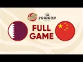 LIVE - Qatar v China FIBA U18 Asia Cup 2026 Group Phase
