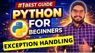 Exception Handling in Python Python Tutorials For Beginners