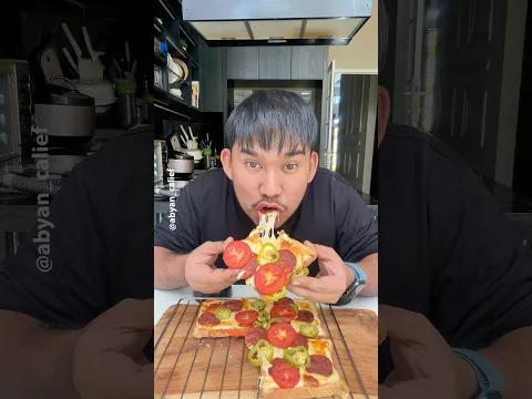 YES or NO pizza ! #abyancalief