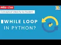 While Loop in Python Learn Application of While Loops with Examples Komal Wahi Ivy Pro Student