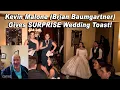 Kevin Malone Brian Baumgartner from The Office gives SURPRISE Wedding Toast