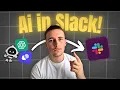 How to add AI agents into Slack no code