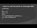 tutorial 8 How to use functions with Energia IDE