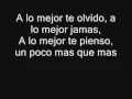 A lo mejor- Banda Ms