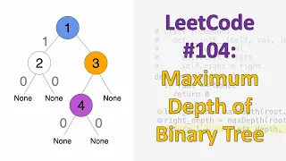 LeetCode 104 Maximum Depth of Binary Tree Recursive DFS
