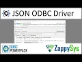 ODBC JSON Driver - Used to data from Web Data sources or Local JSON files