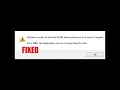 Fixed Error 1068 Windows could not Start the WLAN AutoConfig Service