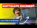 Learn HTML in 12 Minutes