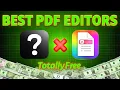 Best Free PDF Editors How to Edit Convert Fill Make Editable PDF File