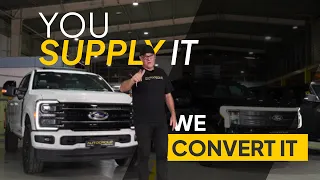 The Smart Way to Own an American Vehicle | Customer Supplied Vehicle Conversions