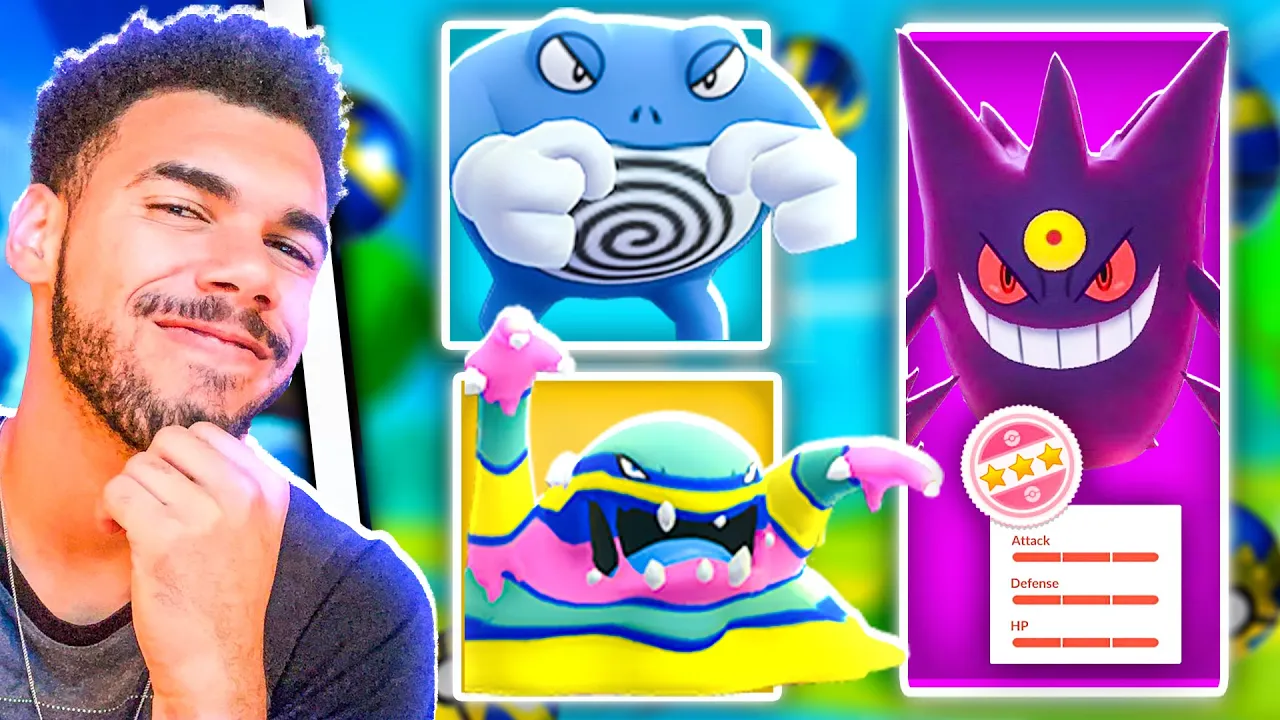 GENGAR 100% E UM TIME MUITO APELÃO POKEMON GO CRIS