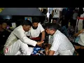 Speaker Ganesh Gaonkar at Azad Maidan to meet Viresh Borkar Update Live Prudent 240226