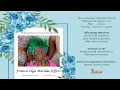 Home-going Service for the Life of Francis Olga Matilda Jeffers 1 00pm August 06 2026