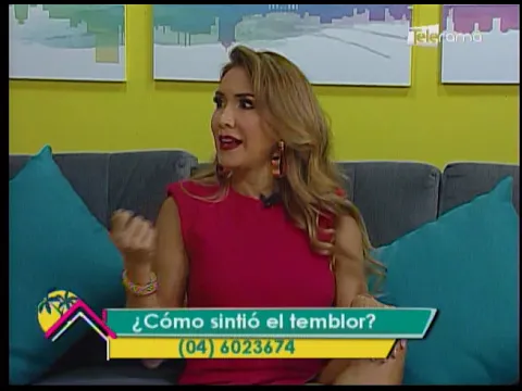 ¿Cómo sintió el temblor?