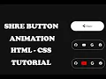 Animation Share Button HTML Pure CSS Tutorial