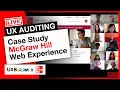 How to do UX audits McGraw Hill demo LIVE