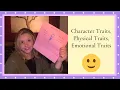 Character Traits Physical Traits Emotional Traits With ASI