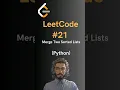 LeetCode Merge Two Sorted Lists - Python