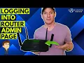 How To Access Router Admin Panel - QUICK EASY