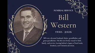 Funeral Service - Bill Western