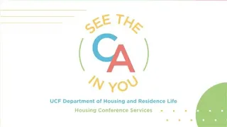 UCF Conference Assistant CA Information