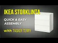 IKEA STORKLINTA 3 Drawer Chest Assembly Guide 2026 Step-by-Step with Tasker Terry