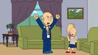 Caillou Calls Mr Hinkle Adolf