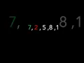Insertion Sort explained in 15 seconds