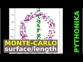 Circle length with the Monte Carlo method in Python