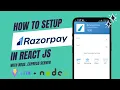 Razorpay Payment Gateway Integration in React JS Node js Step by Step Tutorial