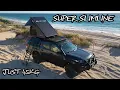 CCAMP SUPER SLIMLINE ROOF TOP TENT WALKTHROUGH LIGHTWEIGHT AFFORDABLE COMFORTABLE AND DURABLE