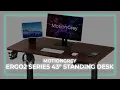 MotionGrey Ergo2 Series 43 x 24 Version Standing Desk Assembly Instructions