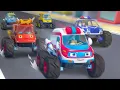 Download Lagu Five Little Monster Trucks Song | Learning Vehicles Song | Kids Song | BabyBus
