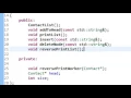 Data Structures Using C - Implementation of Recursive reverse Print List Function