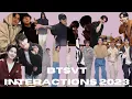 Download Lagu Unpredictable BTSVT INTERACTIONS AND MOMENTS in 2023 | A compilation | #bts #seventeen
