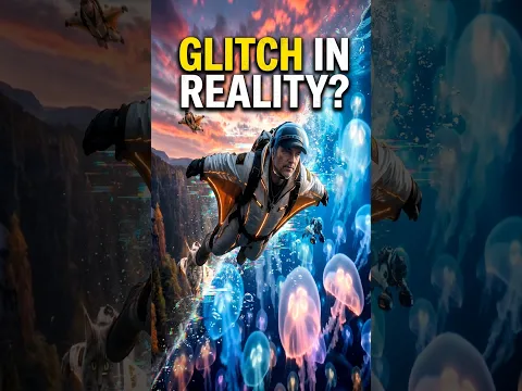 Is this a glitch in reality? 🌀🤯 #surreal #glitch